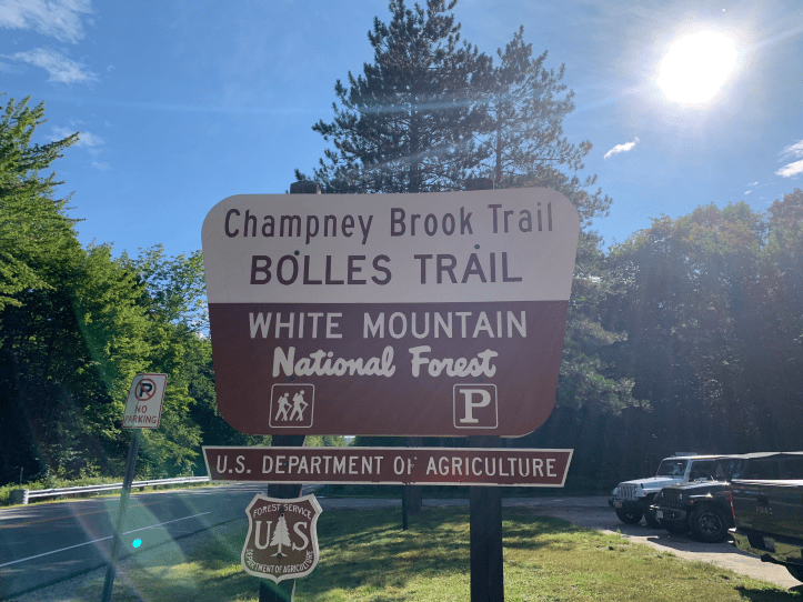 ChampneyBrookTrailSign